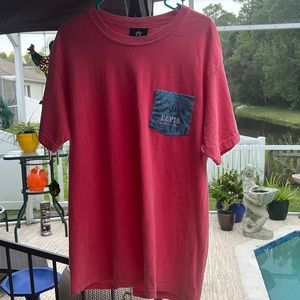 Graceland Elvis Aloha From Hawaii Pocket T-Shirt.